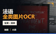 法语全类图片OCR数据集