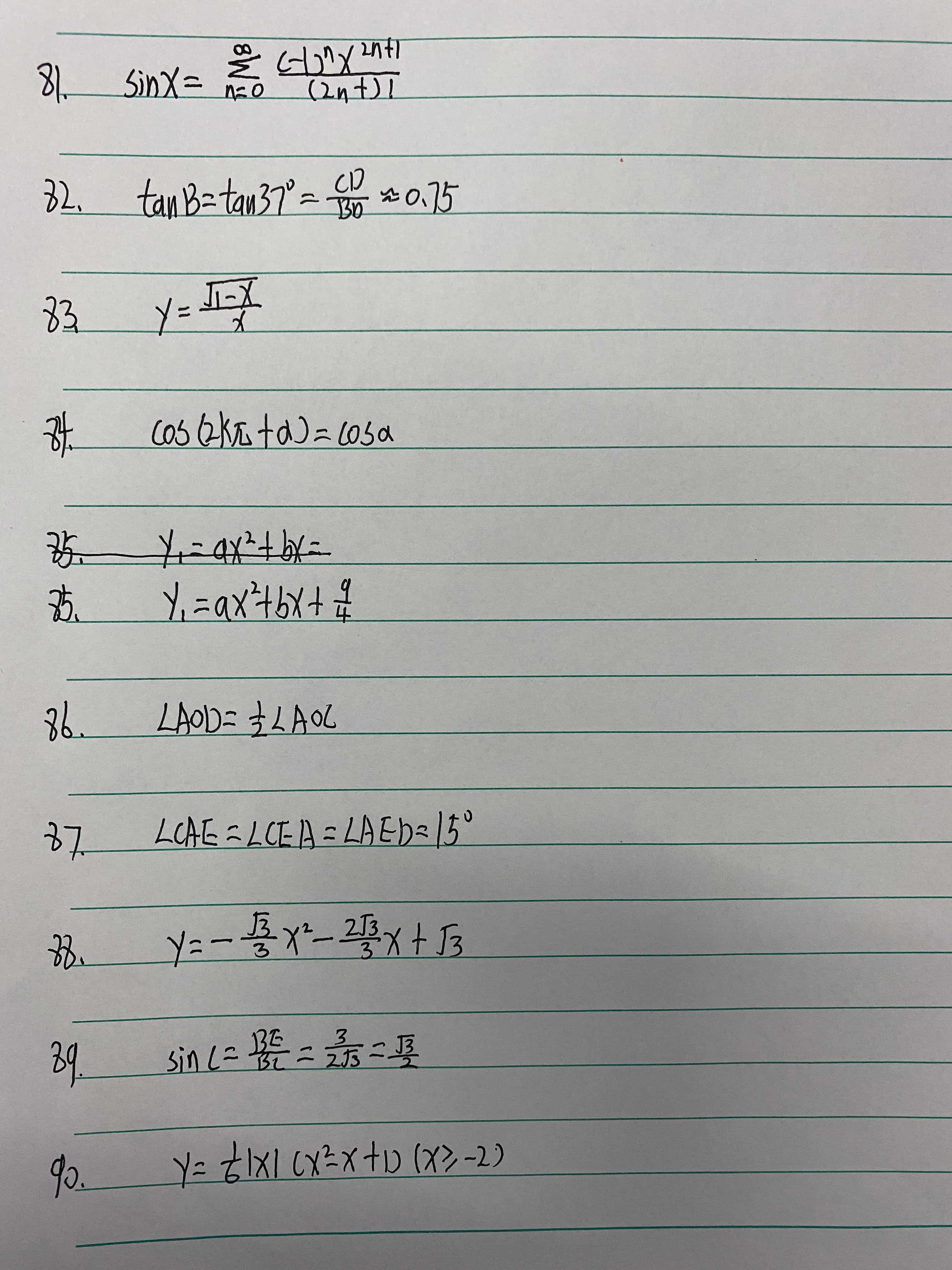 Handwritten Formula OCR Dataset, sample image 6